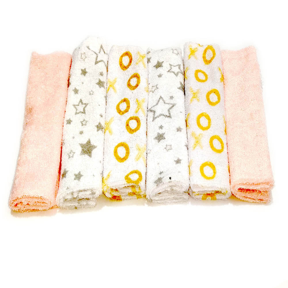 Wash Clothes 6Pcs Little Styles