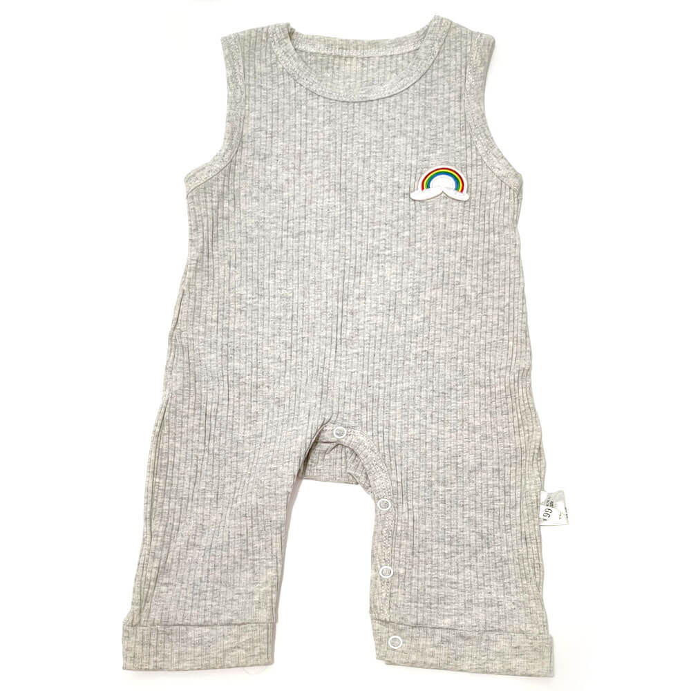 Ribbed Sleeveless Unisex Jumpsuit 6 Ribbed Sleeveless Unisex Jumpsuit - Image 6