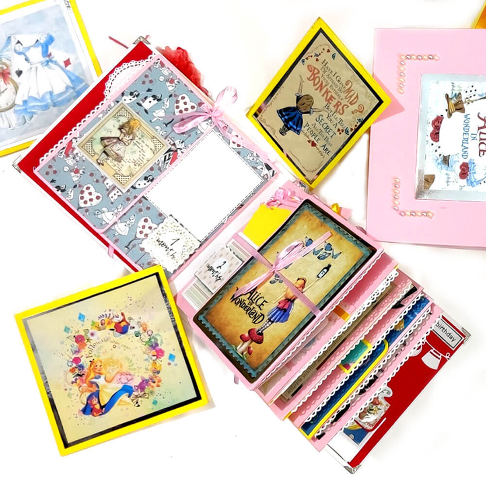 "Alice in the Wonderland” Baby Scrapbook 2 "Alice in the Wonderland” Baby Scrapbook - Image 2