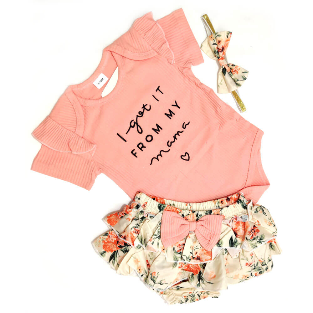Letter-printed Top and Pant 1 Letter-printed Top and Pant
