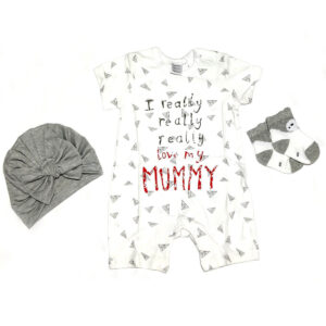 I Love Mummy Body Suit