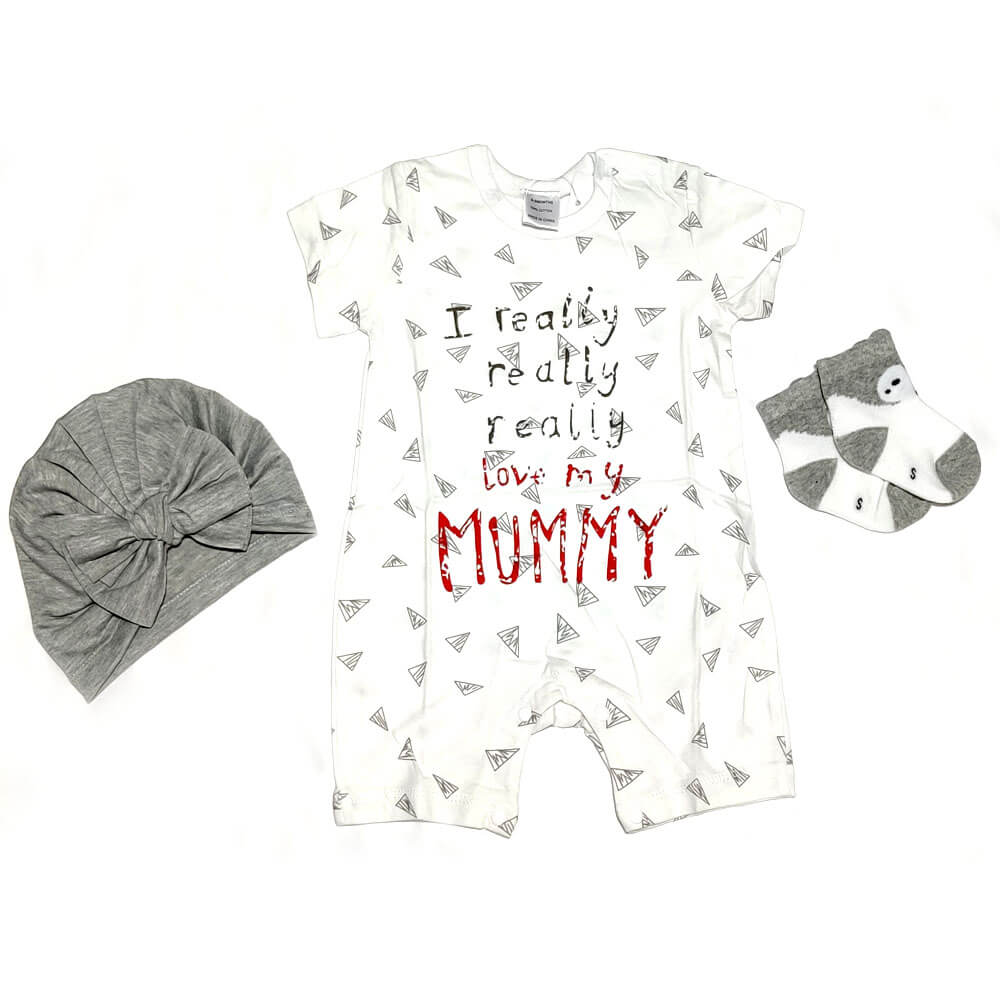 I Love Mummy Body Suit 1 I Love Mummy Body Suit